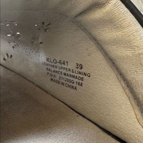 Alegria KLOVER Black Leather Slide Sandals or Slingback Lacer Cut Design Size 39 - Picture 6 of 12